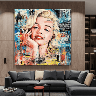 Marilyn Monroe Style Icon Pop Art: A Timeless Tribute-Marilyn Monroe Art