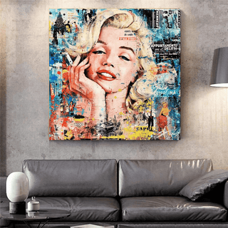 Marilyn Monroe Style Icon Pop Art: A Timeless Tribute-Marilyn Monroe Art
