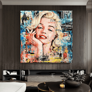 Marilyn Monroe Style Icon Pop Art: A Timeless Tribute-Marilyn Monroe Art