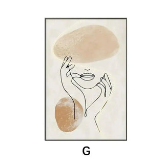 Matisse Abstract Art LED Wall Mounted Light-LED Wall Art