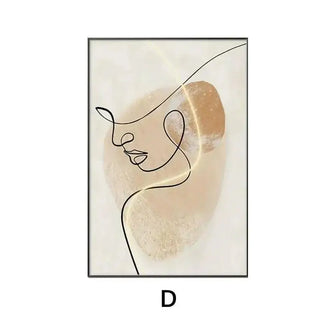 Matisse Abstract Art LED Wall Mounted Light-LED Wall Art