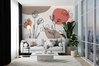 Matisse Floral Art Wallpaper Mural - Genuine Quality