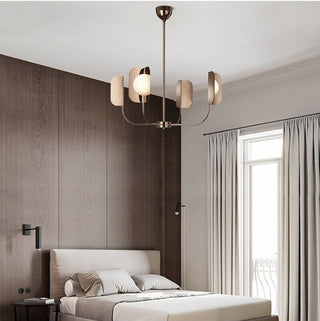 Metal Leaves Globe Chandelier - Stunning Lighting Fixture-Chandeliers