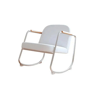 Metal Minimalist Rocking Lounge Chair - Modern Style-Sofa Chairs