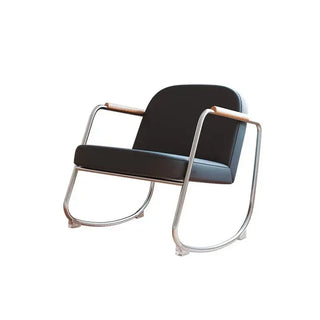 Metal Minimalist Rocking Lounge Chair - Modern Style-Sofa Chairs
