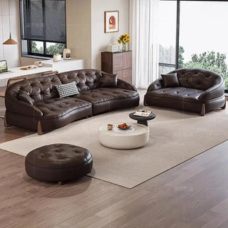 Mid Century Vintage Split Sofa Set-Sofa Set