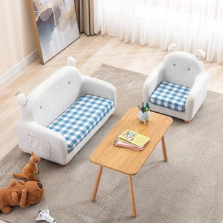 Mini Puff Kids Sofa Set-Kids Furniture