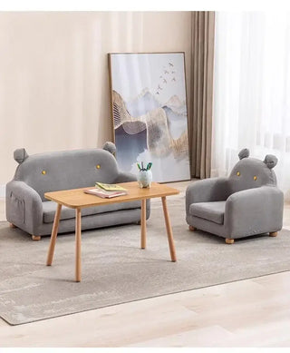 Mini Puff Kids Sofa Set-Kids Furniture