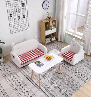 Mini Puff Kids Sofa Set-Kids Furniture