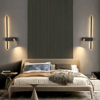 Minimalist Aluminium Wall Light – Dual Light Source Wall Sconce-Wall Lights