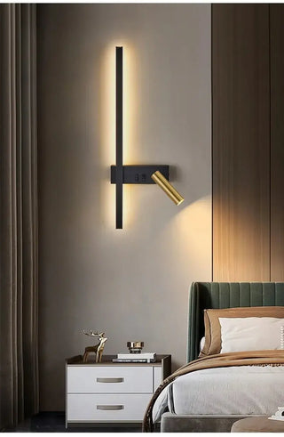Minimalist Aluminium Wall Light – Dual Light Source Wall Sconce-Wall Lights