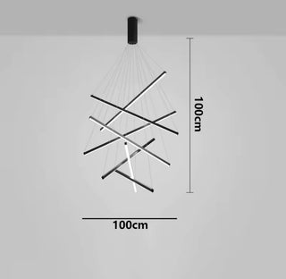 Minimalist Chandelier Bars : Elegant Lighting Fixture-Chandeliers