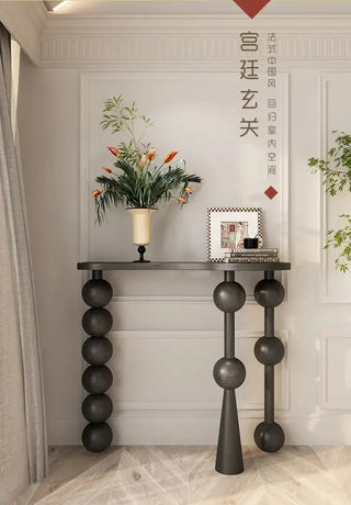 Minimalist Classic Design Wood Living Room Console Table-Console Tables
