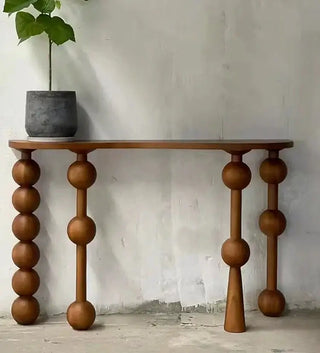 Minimalist Classic Design Wood Living Room Console Table-Console Tables