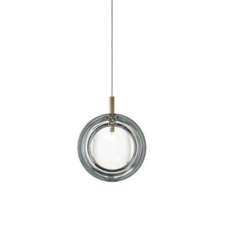 Minimalist Glass Stone Pendant Staircase Chandelier Lighting-Staircase Chandeliers