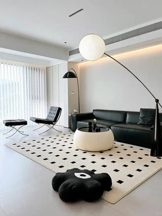 Minimalist Globe Edge Floor Lamp – E27 Base, Polished Stainless Steel-Lamps