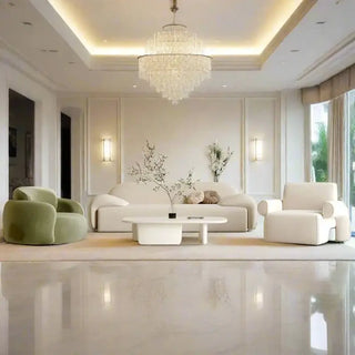 Minimalist Long Italian Designer Sofa Set-Sofa Set