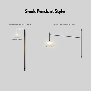 Minimalist Long Pole Wall Lamp-Wall Lights