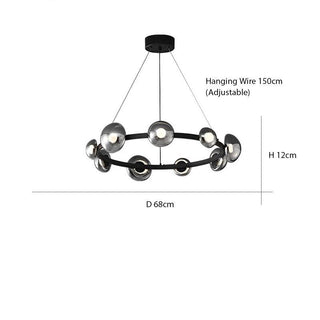 Minimalist Pendant Chandelier-Chandeliers