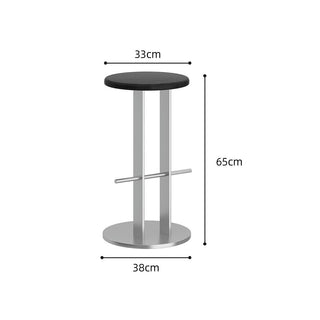 GraffitiWallArt-Minimalist Platform Bar Counter – Modern Stainless Steel Design