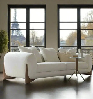 Minimalist XXL Wood Arches Sofa Set-Sofa Set