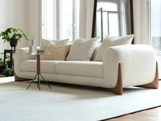 Minimalist XXL Wood Arches Sofa Set-Sofa Set