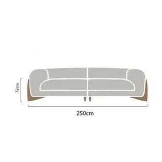 Minimalist XXL Wood Arches Sofa Set-Sofa Set