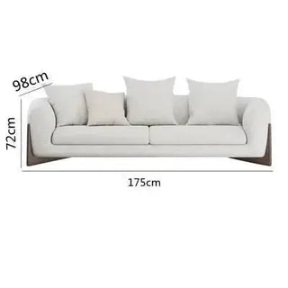 Minimalist XXL Wood Arches Sofa Set-Sofa Set