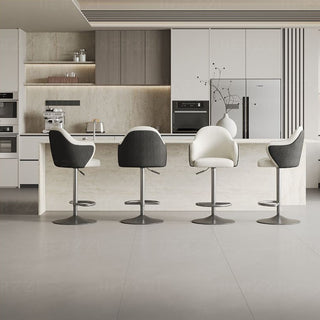 GraffitiWallArt-Minimalistic Kitchen Counter Bar Stool – Modern Design, Comfortable Seating