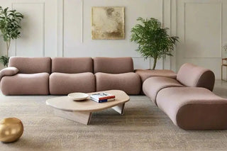 Minimalistic Modular Wave Sofa Set - Make your own-Sofa Set