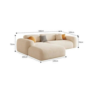 Minimalistic Relaxing Lounge Sofa Set-Sofa Set