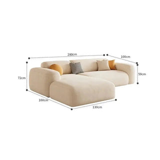 Minimalistic Relaxing Lounge Sofa Set-Sofa Set