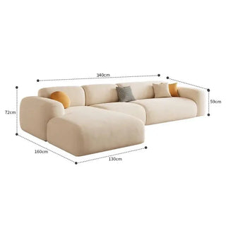 Minimalistic Relaxing Lounge Sofa Set-Sofa Set