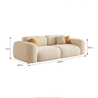 Minimalistic Relaxing Lounge Sofa Set-Sofa Set
