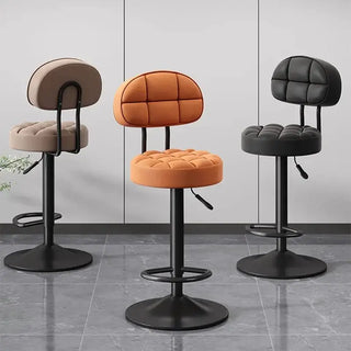 Minimalistic Swivel Bar Stool Adjustable-Bar Stools