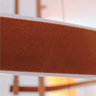 ModaLux Leather Craft LED Chandelier-Chandeliers