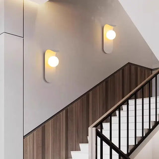 Modern Globe Shade Wall Light – G9 LED Wall Lamp for Bedroom &amp; Hallway