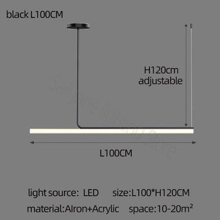 Modern LED Chandelier: Illuminate Your Space with Style-Kitchen Island