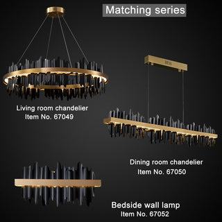 Modern LED Round Hanging Lamp-Chandeliers