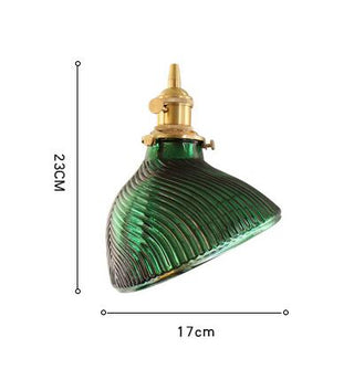 Modern Loft Pure Copper Lamp Holder Green Light-Pendant Lights
