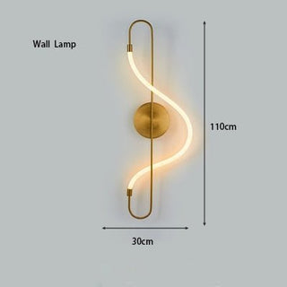 Modern Long Hose LED Chandelier for Dining Room-Kitchen Island