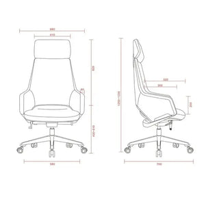 Modern Luxury Executive Office Chair – CEO Adjustable Leather Chair-Office Chairs