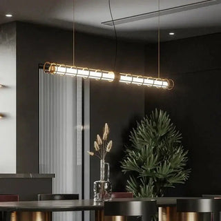 Modern Minimalist Strip LED Pendant Light-Kitchen Island