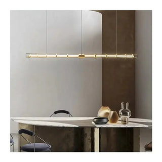 Modern Minimalist Strip LED Pendant Light-Kitchen Island