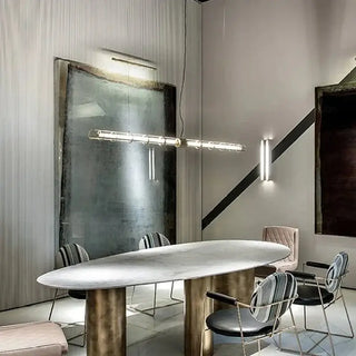 Modern Minimalist Strip LED Pendant Light-Kitchen Island