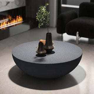 Modern Round Marble Coffee Table-Coffee Table