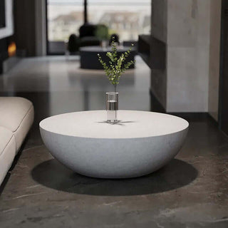 Modern Round Marble Coffee Table-Coffee Table