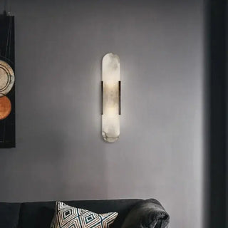 Modern Stone Wall Lamp with Marble Shade – LED Wall Lighting