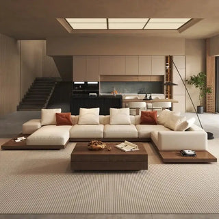 Modular Lounge Cloud Floor Accent Sofa-Sofa Set