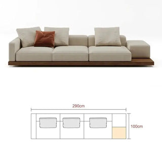 Modular Lounge Cloud Floor Accent Sofa-Sofa Set